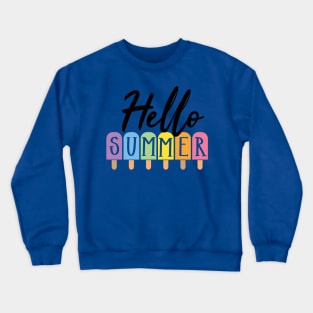 Hello Summer Crewneck Sweatshirt